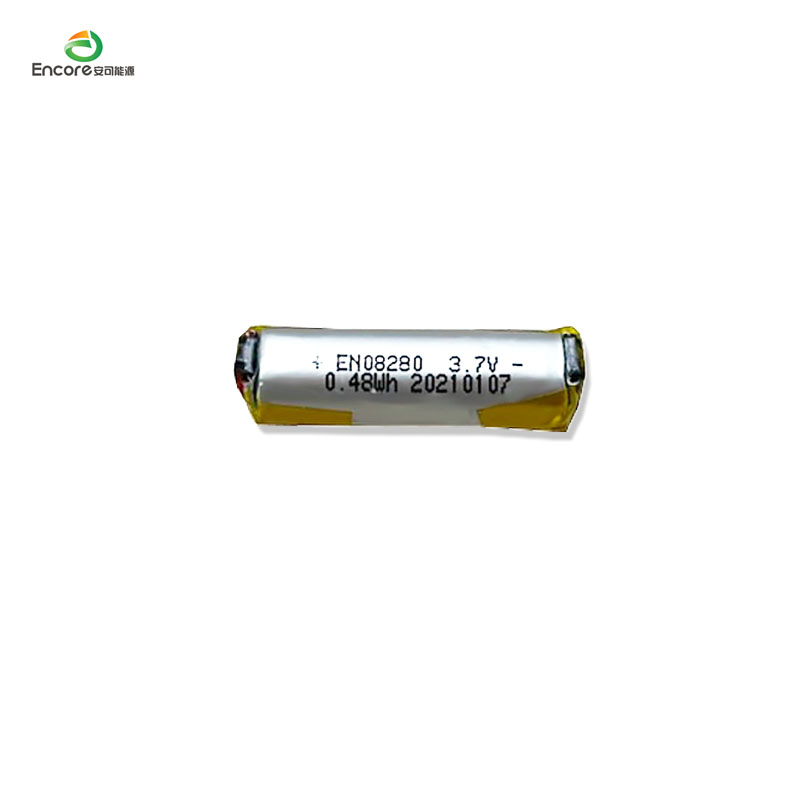 08280 Batería lipo cilíndrica de 120 mAh