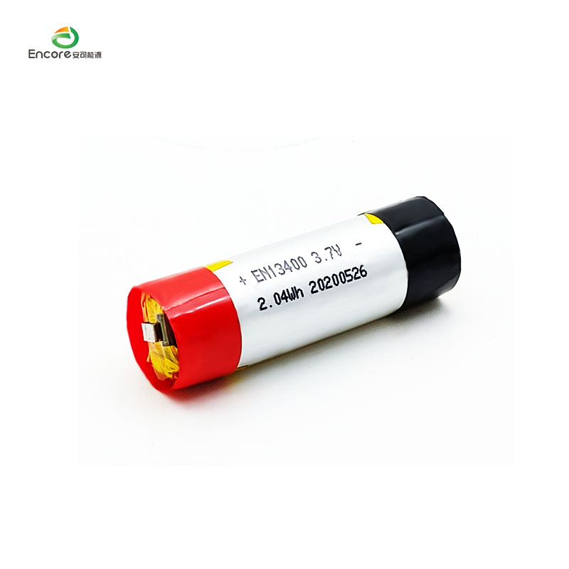 13400 Batería lipo cilíndrica de 550 mah