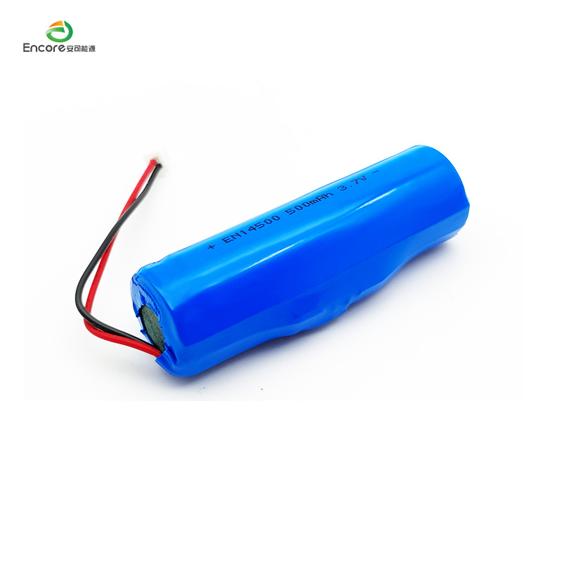 batería del lipo 14500 800mah