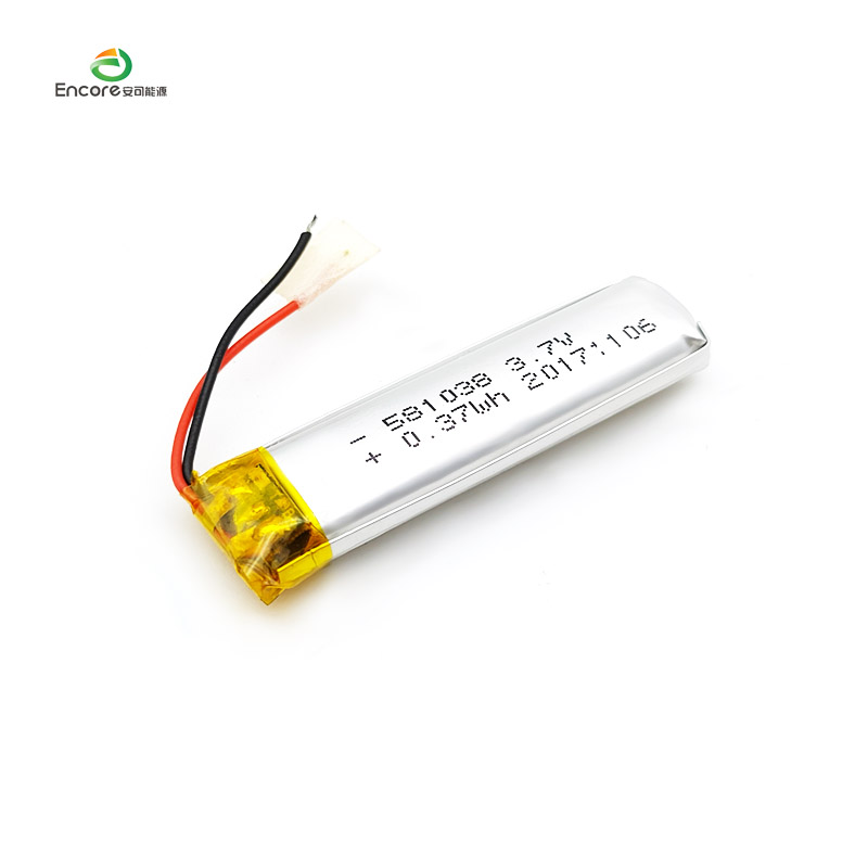 Batería de polímero de litio de 3.7v 180mah