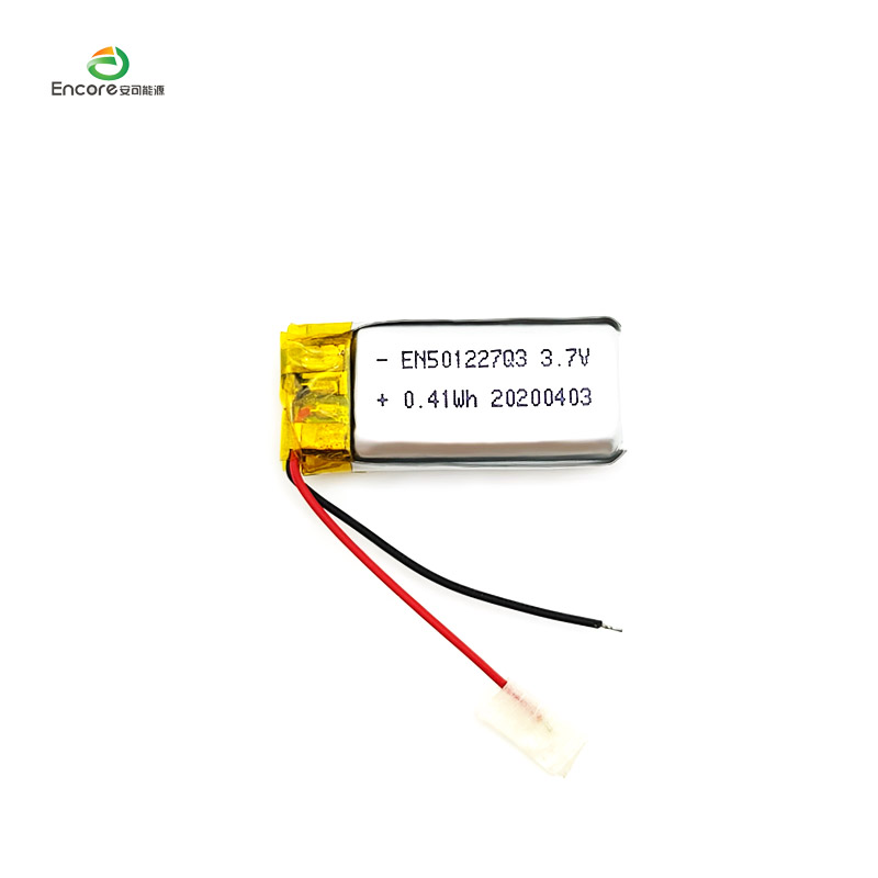 501227 3.7v 110mah Batería de polímero de litio