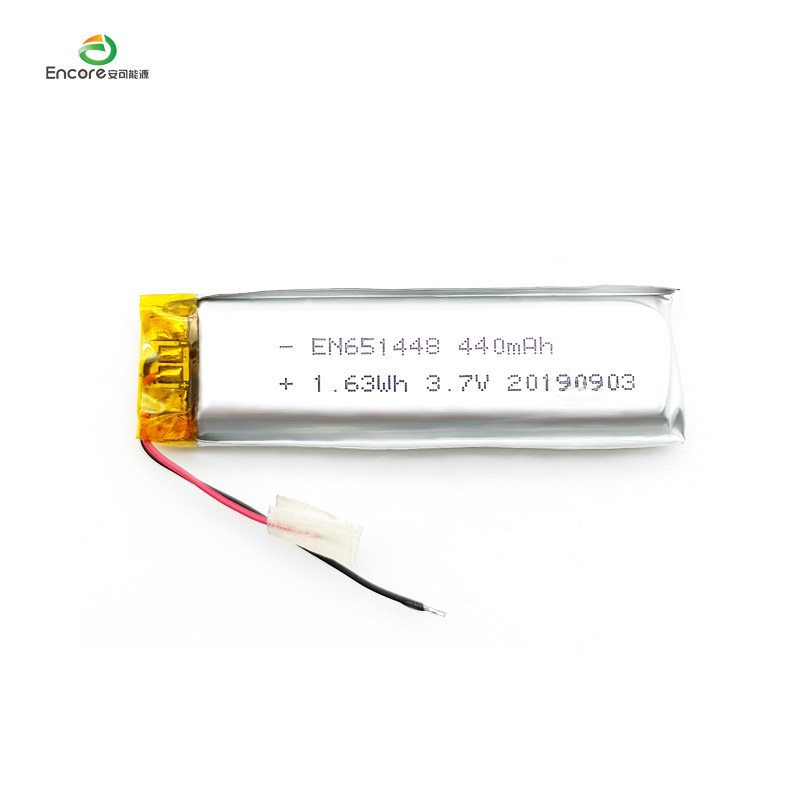 651448 batería lipo de 450mah 3.7v