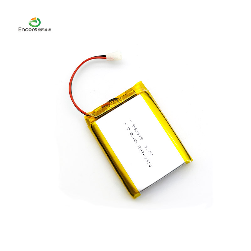 953848 2400mAh 3.7v celda lipo recargable